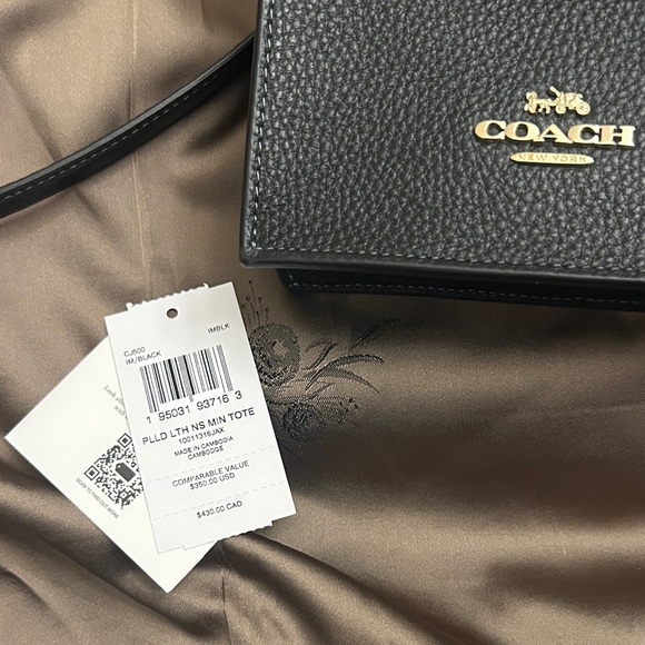 Coach North South Mini Tote - Picture 14 of 14